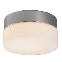  L612310CH007A2 - LED Flush Mount Ceiling Light - in Polished Chrome finish with Satin White Glass