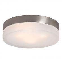  L615274BN010A1 - LED Flush Mount Ceiling Light - in Brushed Nickel finish with Frosted Glass