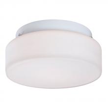  L623531WH010A1 - LED Flush Mount Ceiling Light - in White finish with White Glass