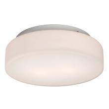  L623532WH010A1 - LED Flush Mount Ceiling Light - in White finish with White Glass