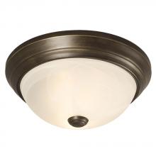  625031ORB - Flush Mount - Oil Rubbed Bronze w/ Marbled Glass