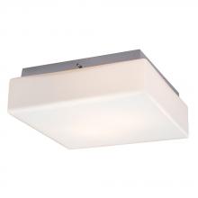  ES633500CH - Flush Mount Ceiling Light - in Polished Chrome finish with Satin White Glass (*ENERGY STAR Pending)