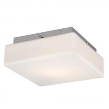  633501CH-113EB - Flush Mount Ceiling Light - in Polished Chrome finish with Satin White Glass