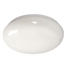  650202-PL226EB - Flush Mount Ceiling Light or Wall Mount Fixture - in White finish with White Acrylic Lens