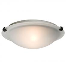  680112FR-ORB-113EB - Flush Mount Ceiling Light - in Oil Rubbed Bronze finish with Frosted Glass