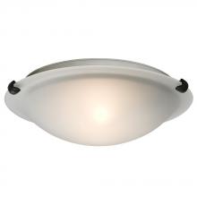  680112FR-ORB - Flush Mount - Oil Rubbed Bronze w/ Frosted Glass