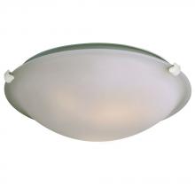  L680116FW010A1 - LED Flush Mount Ceiling Light - in White finish with Frosted Glass