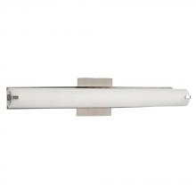 Galaxy Lighting 710737BN - 24-1/2&#34;W Vanity Light - Brushed Nickel with Frosted Glass 1x14W T5