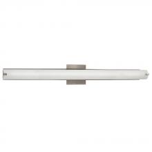Galaxy Lighting 710738BN - 36-3/8&#34;W Vanity Light - Brushed Nickel with Frosted Glass 1x21W T5