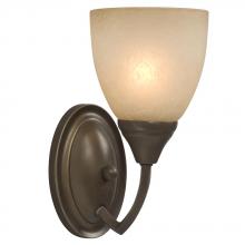 Galaxy Lighting 710741TY - Wall Sconce - Tuscany with Tea Stain Glass