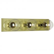  713518PB - Three Light Vanity Bar - Polished Brass