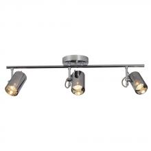 Galaxy Lighting 753233CH - 3-Light Track Light - in Polished Chrome finish with Chrome Mirrored Glass