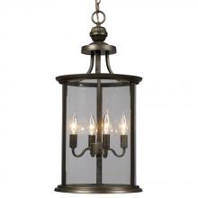 Galaxy Lighting 912300ORB - Pendant - Oil Rubbed Bronze with Clear Glass