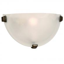 Galaxy Lighting ES208612ORB - Wall Sconce - in Oil Rubbed Bronze finish with Marbled Glass