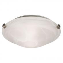  L680112MP010A1 - LED Flush Mount Ceiling Light - in Pewter finish with Marbled Glass