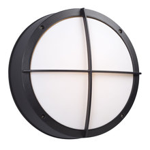  L323323BK - 14" ROUND OUTDOOR BK AC LED Dimmable