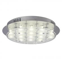 Galaxy Lighting L620563CH - LED Flush Mount Ceiling Light - in Polished Chrome finish (dimmable, 3000K)