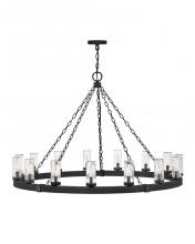  29209BK - Large Single Tier Chandelier