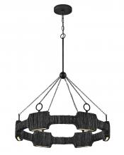  34106CBK - Medium LED Single Tier Chandelier