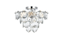 Elegant 1050F16C - Flush Mount D16"H12"L6 Chrome
