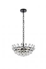  1104D16BK - Emilia 16 Inch Pendant in Black