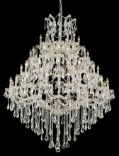  2801G46C/RC - Maria Theresa 49 Light Chrome Chandelier Clear Royal Cut Crystal