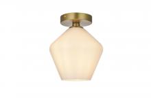 Elegant LD2255SG - Gene Flush D7.5H9.8 Satin Gold W/GL