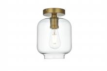 Elegant LD2270SG - Collier Flush D7.3H10.3 Satin Gold C/GL