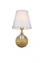  LD7021W6SG - Bethany 7 inch Wall Sconce in Satin Gold