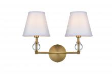  LD7022W15SG - Bethany 17 inch Wall Sconce in Satin Gold