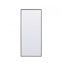  MR4FL3072BK - Metal Frame Rectangle Full Length Mirror 30x72 Inch in Black