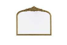 Elegant MR7F3630AB - Wall mirror 36"x1.4"x30" Antique Brass