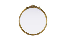Elegant MR7G30AB - Wall mirror 30"x1.4"x32" Antique Brass