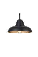 Elegant OD610W15BK - Wall Sconce W11.9"xD15.3"xH9.9" Lt1/E26/60W Black