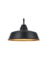 Elegant OD610W18BK - Wall Sconce W15.9"xD18"xH9.9" Lt1/E26/60W Black