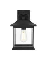 Elegant OD612W13BK - Wall Sconce W7.9"xD6.5"xH13" Lt1/E26/60W Black