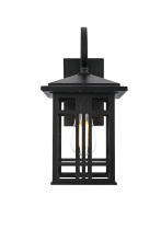 Elegant OD613W14BK - Wall Sconce W7.5"xD9.2"xH14.2" Lt1/E26/60W Black