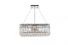  V2034D20C/RC - MaxIme 4 Light Chrome Chandelier Clear Royal Cut Crystal