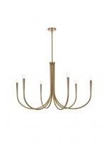  LD722D42SG - Layne 42 Inch Chandelier in Gold