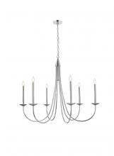  LD810D42C - Cohen 42 Inch Chandelier in Chrome