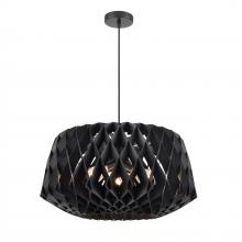  DVP36724BK-BW - LAC ST JEAN 24" 3 LT PENDANT