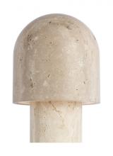  SLTB34227NT - Kennett Small Travertine Table Lamp