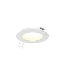  5005-CC-V-WH - Multi CCT Slim Round Recessed Panel Light - universal 120V-347V, 0-10V dimming