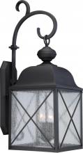 Nuvo 60/5623 - Wingate - 3 Light - 30&#39;&#39; Wall Lantern with Clear Seed Glass - Textured Black Finish