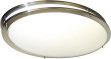 Nuvo 60/998 - Glamour - 2 Light CFL - 32&#34; Oval - Flush Mount - (2) 36W Fluorescent