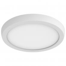  62/1710 - Blink Pro - 11W; 7in; LED Fixture; CCT Selectable; Round Shape; White Finish; 120V