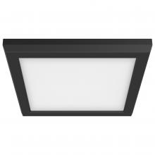  62/1715 - Blink Pro - 11W; 7in; LED Fixture; CCT Selectable; Square Shape; Black Finish; 120V