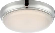 Nuvo 62/333 - DOT - LED Flush Fixture with Frosted Glass