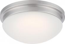 Nuvo 62/606 - Spector - LED Flush Fixture with Frosted Glass
