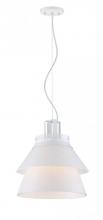 Nuvo 62/782 - Kyto - LED 10&#34; Pendant with White Opal Glass